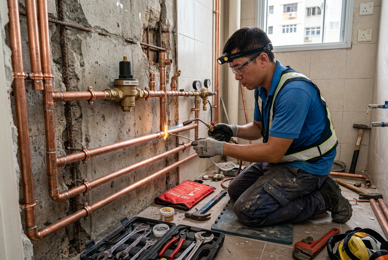 hdb plumbing installation