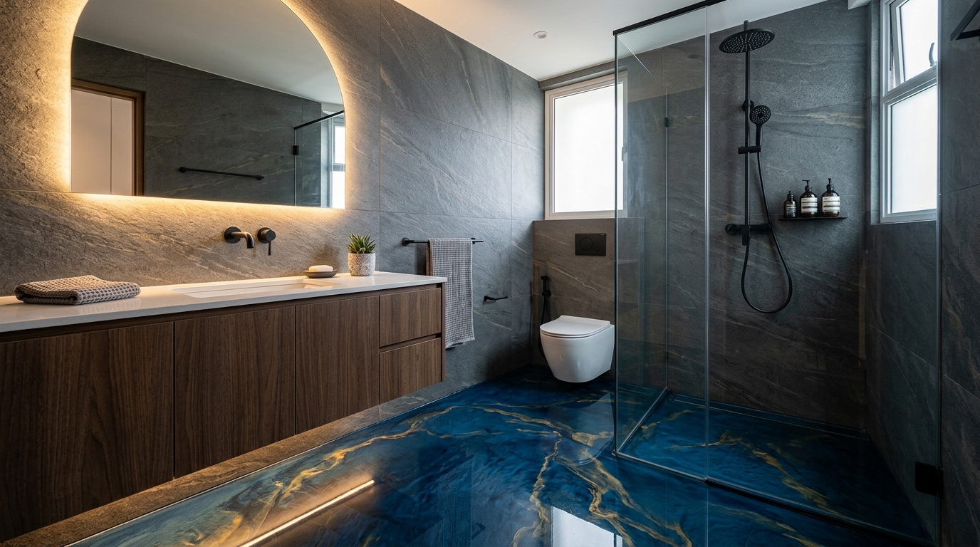 luxury hdb master toilet