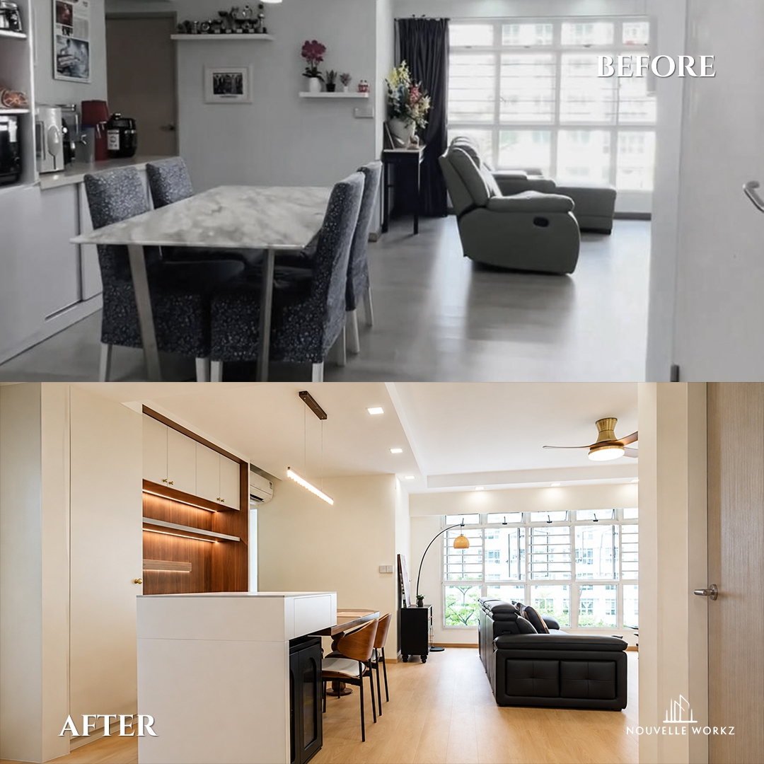 hdb resale makeover comparison