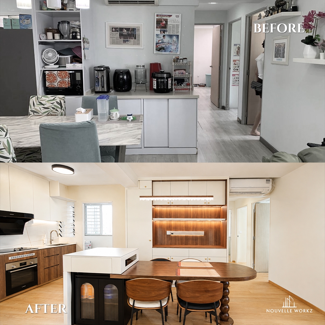 hdb resale makeover comparison