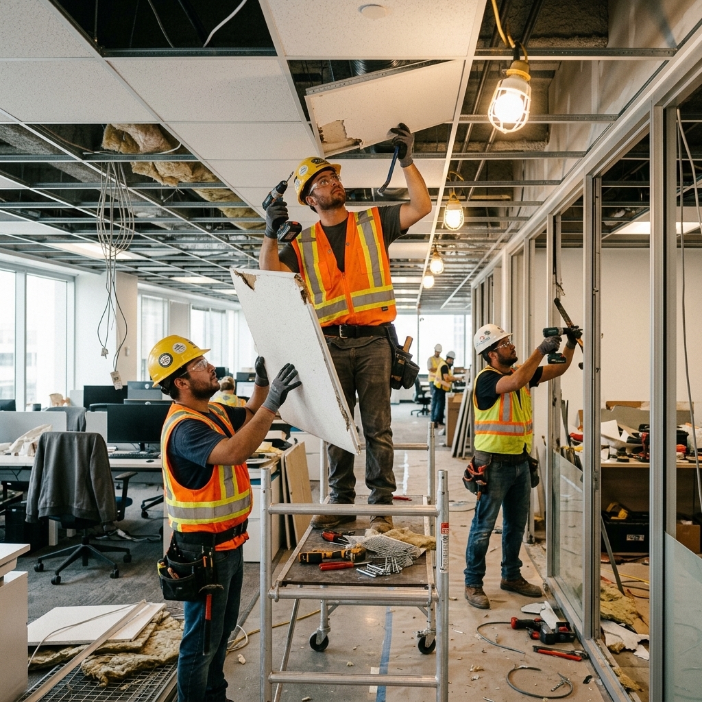 Office Reinstatement: The Complete 2026 Guide Contractors doing office reinstatement works