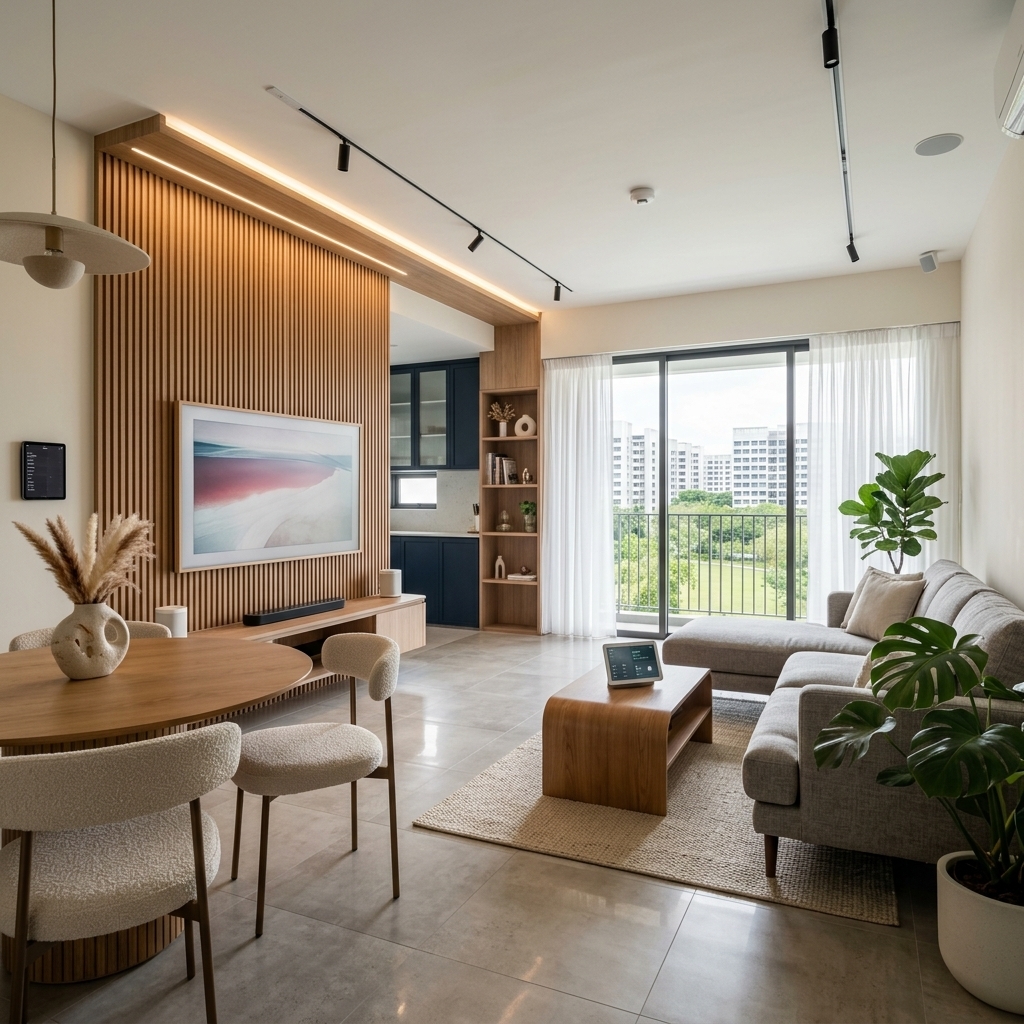 Tengah BTO Renovation Modern Design