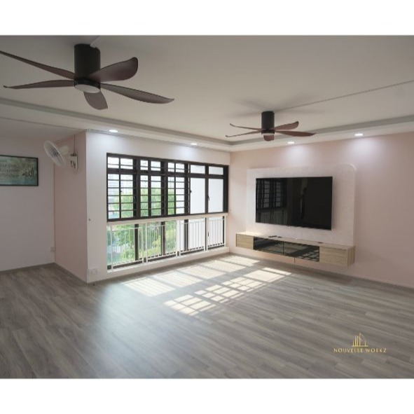 hdb living room renovation
