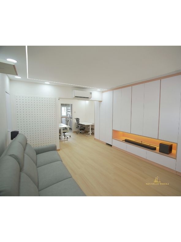 hdb resale living room renovation