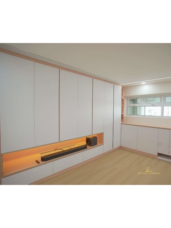 hdb resale living room renovation
